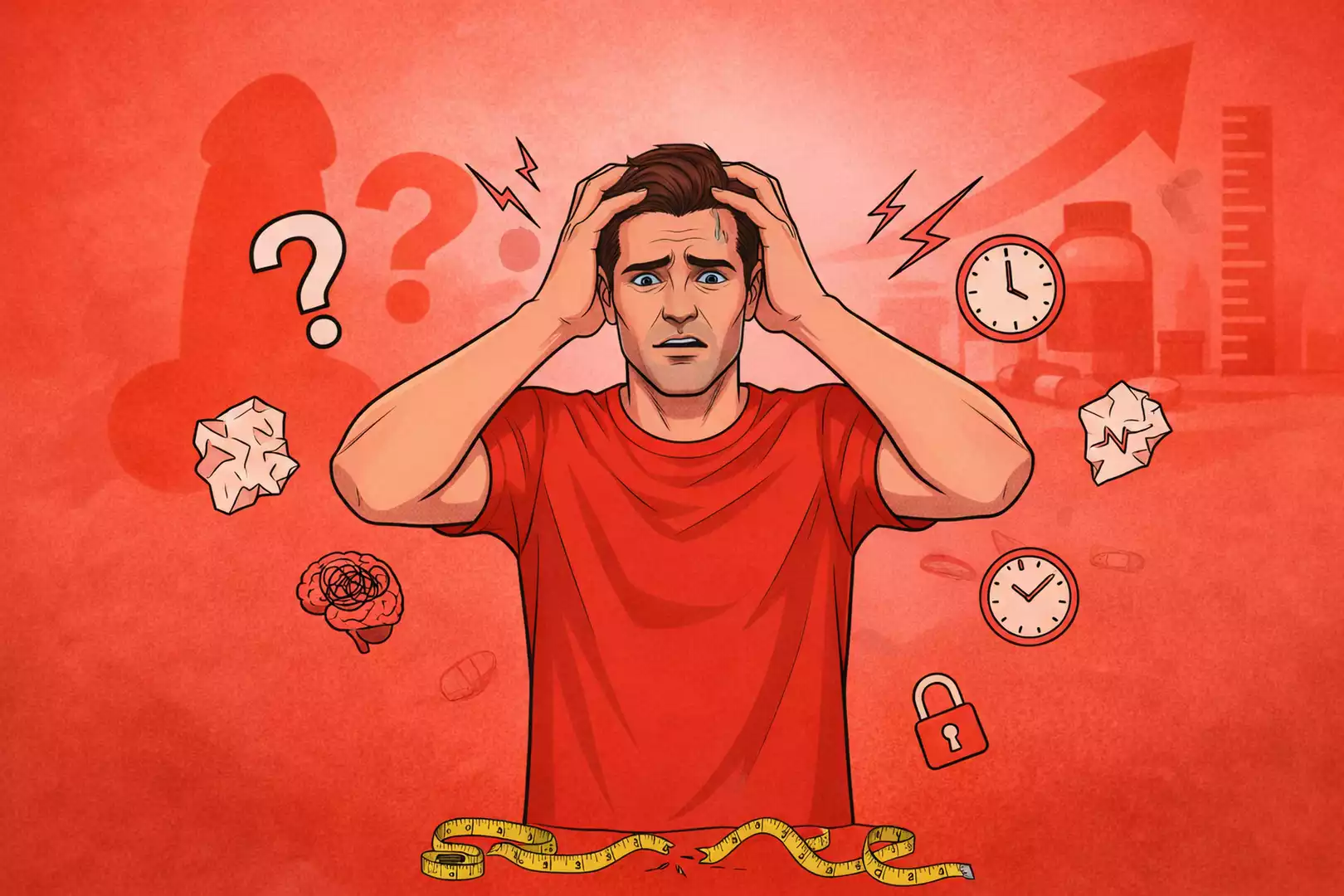 silná erekcia a stres