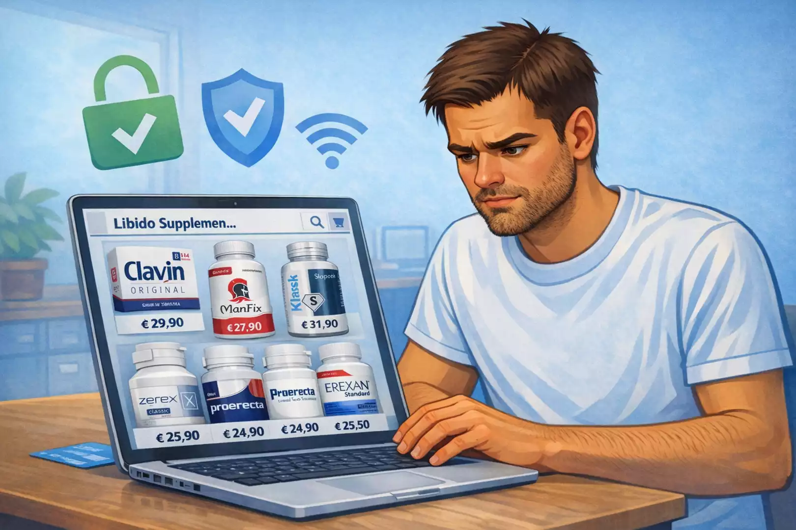 bezpečný nákup volnopredajných liekov na potenciu 